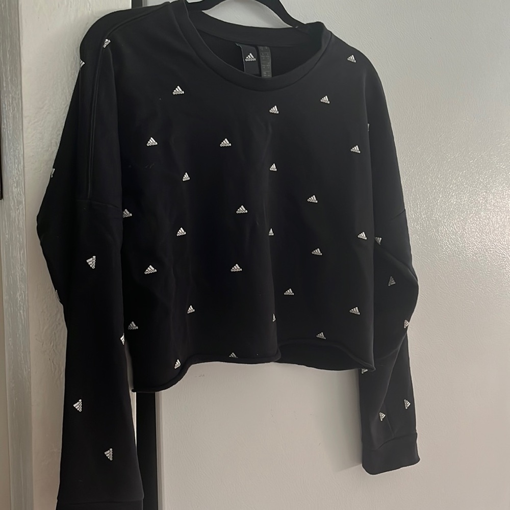 Adidas cropped crew